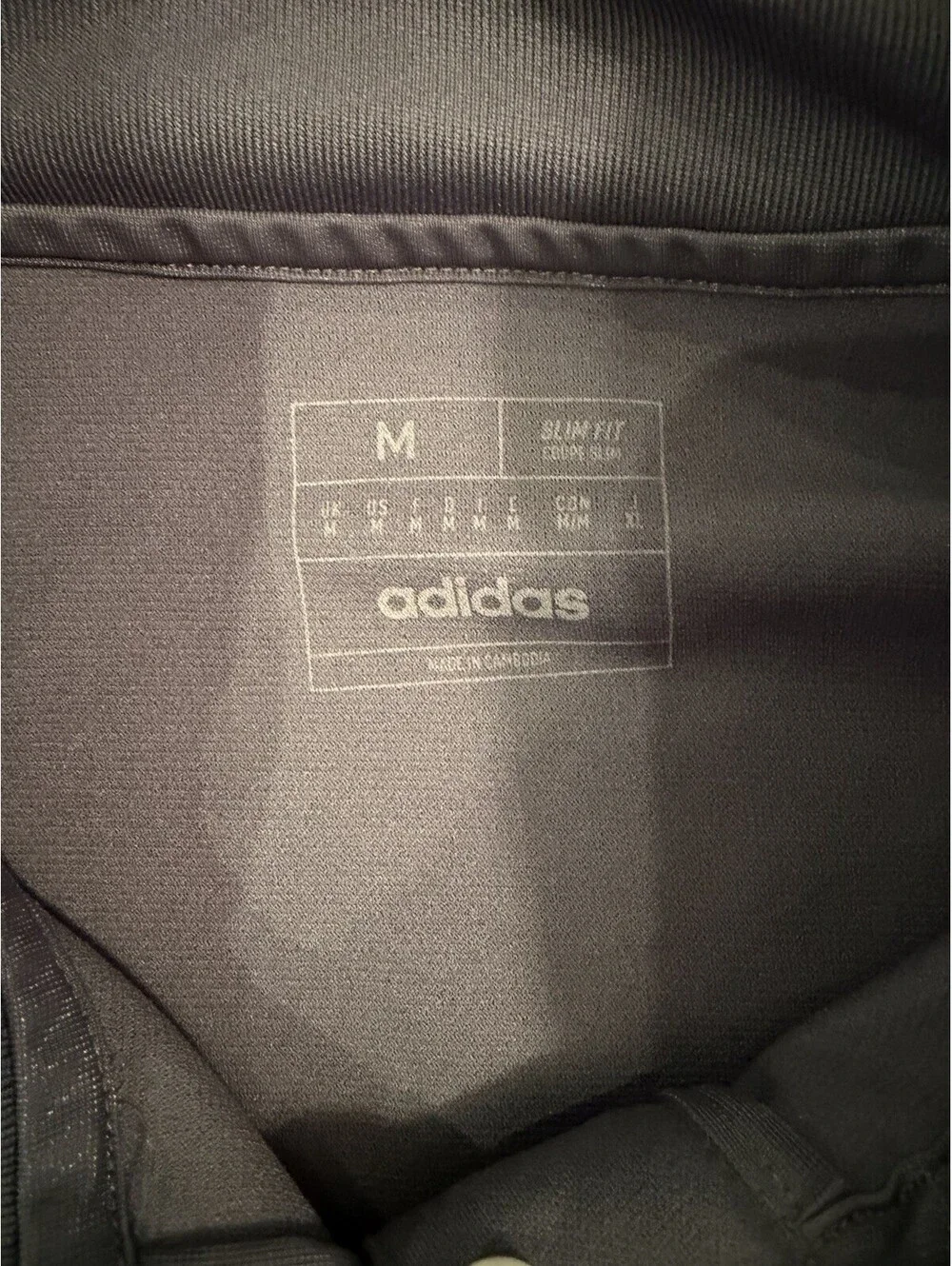 adidas AEROREADY Slim Fit 1/4 Zip Training Top - Grey/White - Men's Medium